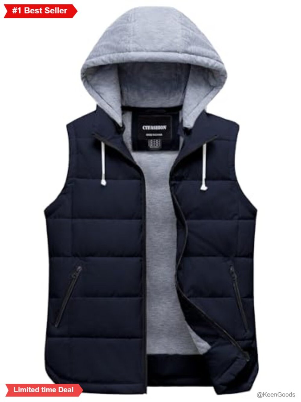 Puffer Vest Sleeveless Quilted Waistcoat Waterproof